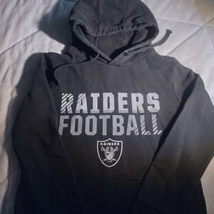 NFL Raiders Football Sweatshirt Medium​